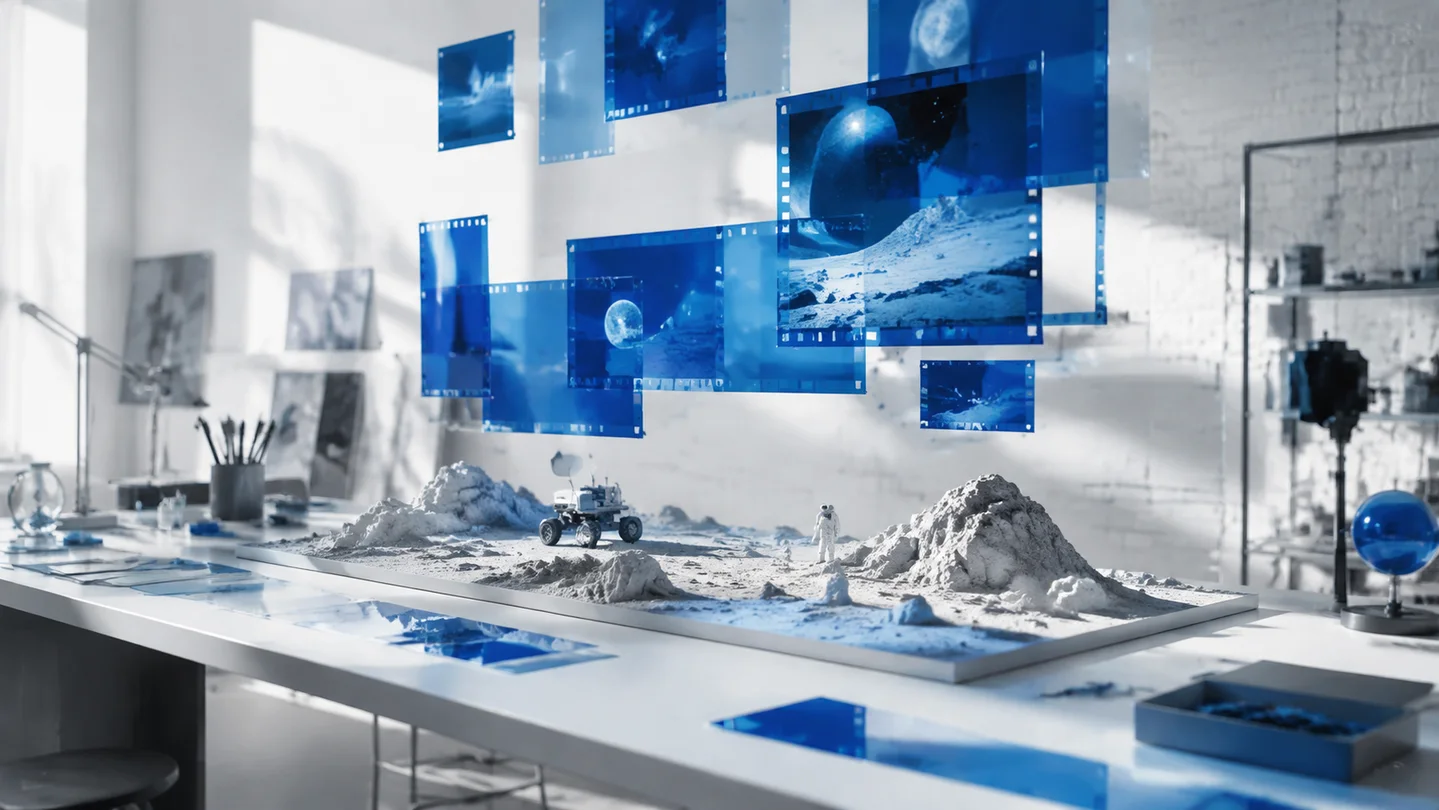 AI-created studio illustration.